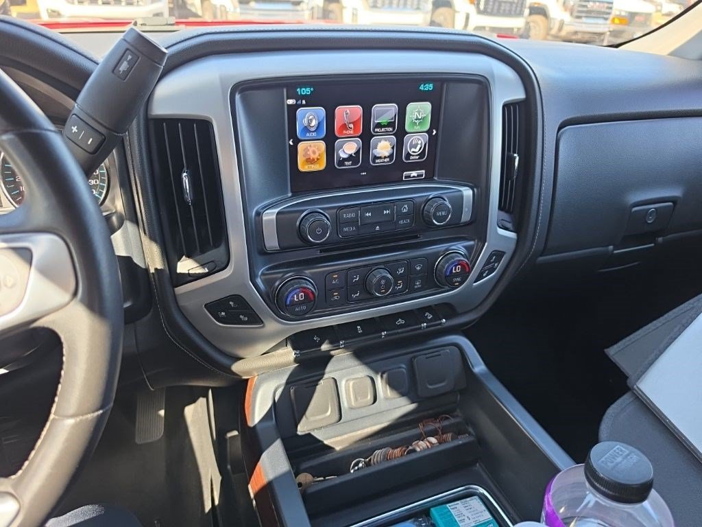 Used 2017 CARDINAL RED GMC SLT image 7