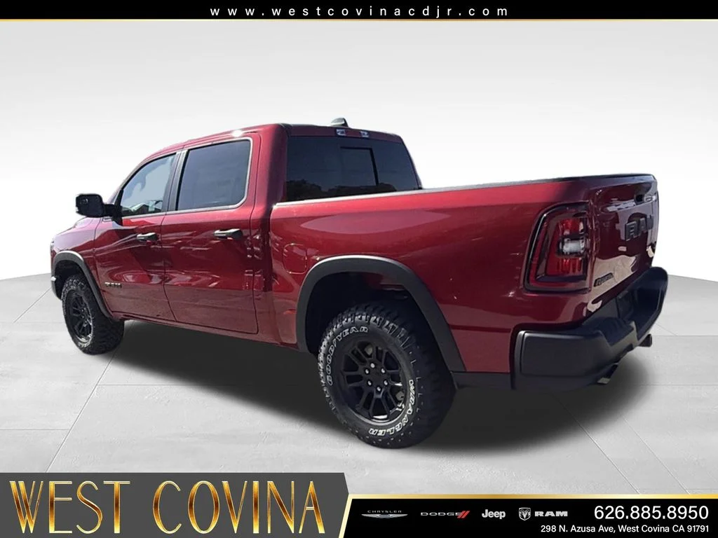 New 2026 Molten Red Pearl-Coat Exterior Paint RAM Rebel image 11