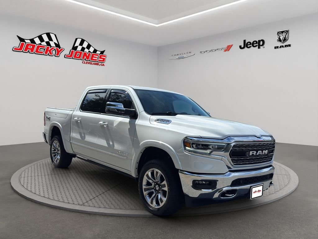 Used 2023 Ivory White Tri-Coat Pearlcoat Ram Limited image 13