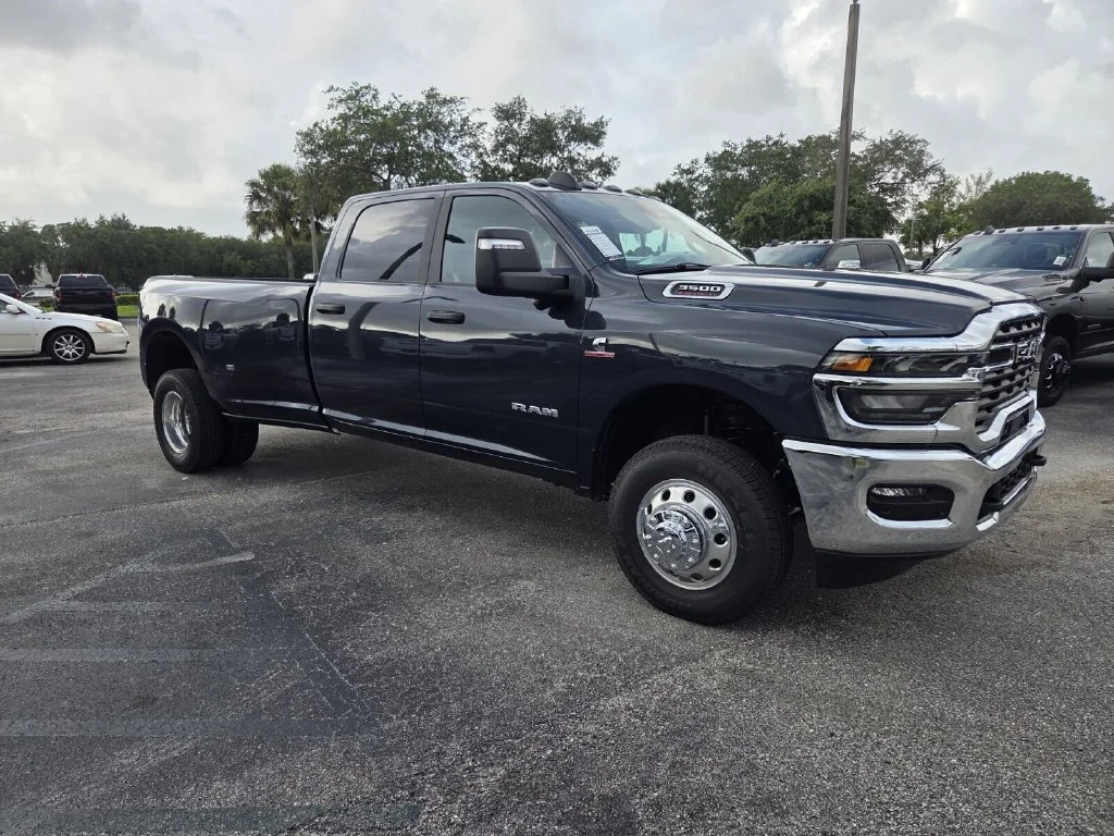 New 2026 Forged Blue Metallic Exterior Paint RAM Big Horn image 2