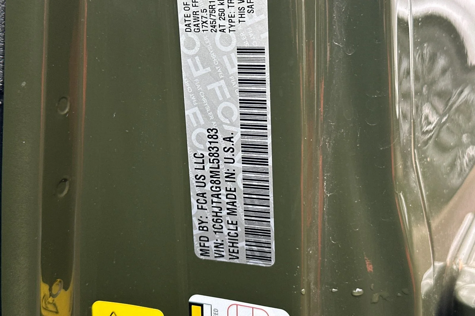 Used 2021 Sarge Green Clearcoat Jeep Freedom image 27