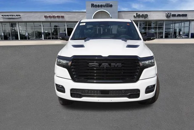 New 2027 Bright White Clear-Coat Exterior Paint RAM Laramie image 8