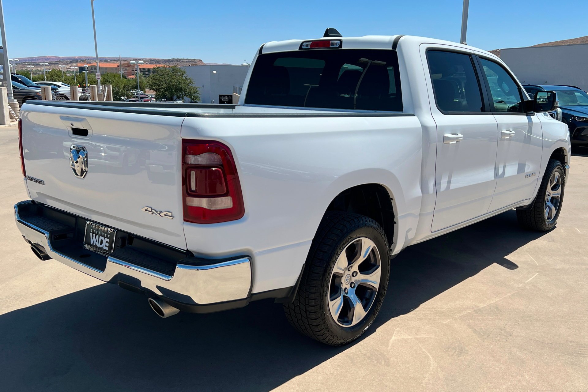 Used 2024 Bright White Clearcoat Ram Laramie image 6