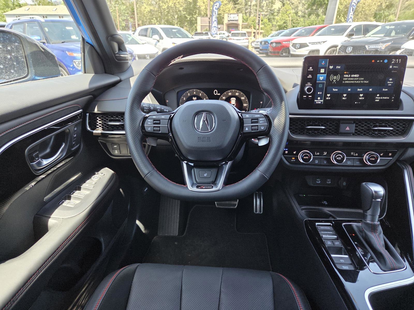 New 2026 Double Apex Blue Pearl II Acura w/A-Spec Advance Package AWD image 13