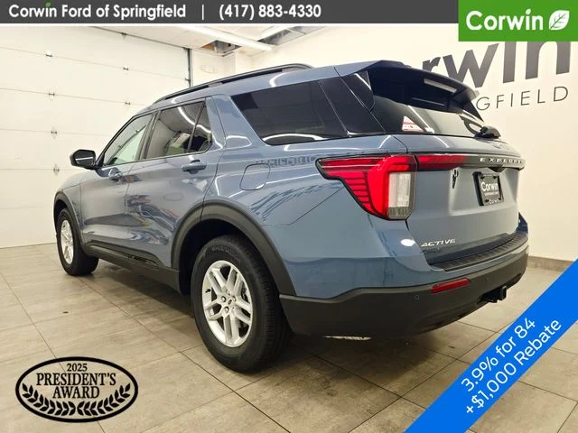 New 2026 Vapor Blue Metallic Ford Active image 4