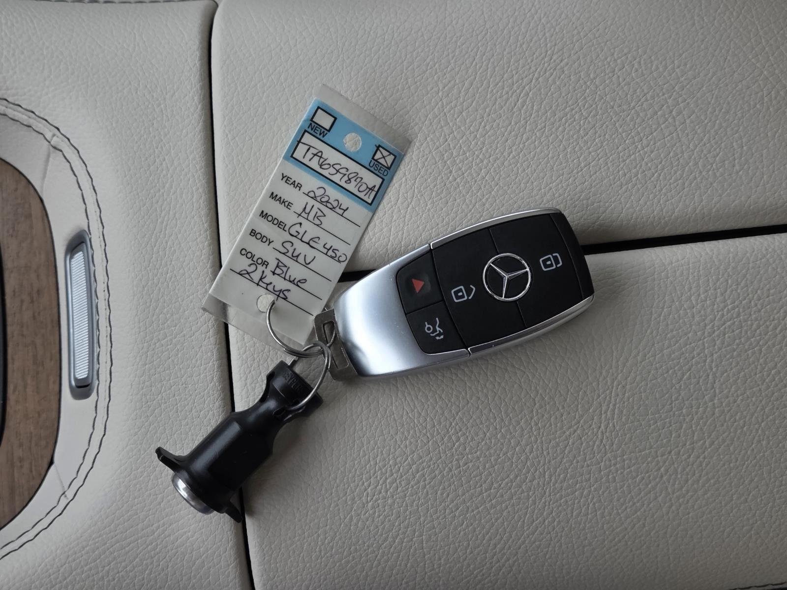 Used 2024 Twilight Blue Metallic Mercedes-Benz GLE 450 image 43