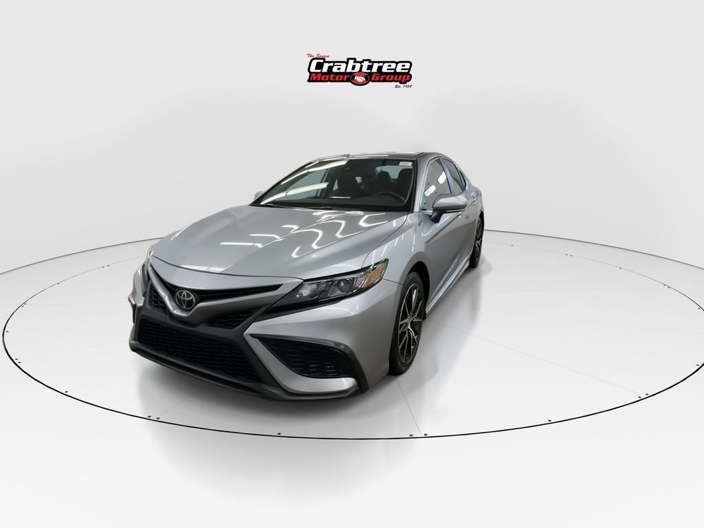 Used 2024 Silver Toyota SE image 3