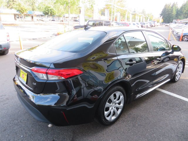Used 2025 Midnight Black Metallic Toyota LE image 5