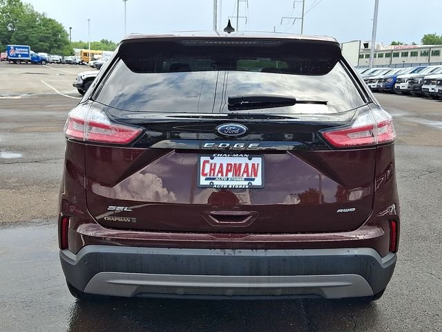 Certified Used 2024 Burgundy Ford SEL image 5