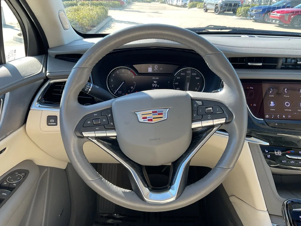 Used 2023 Black Cadillac Premium Luxury image 14