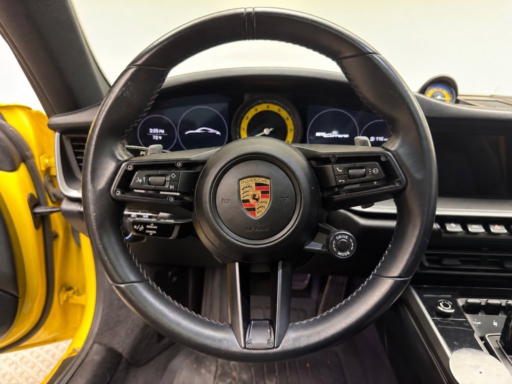 Used 2021 Racing Yellow Porsche Carrera image 8