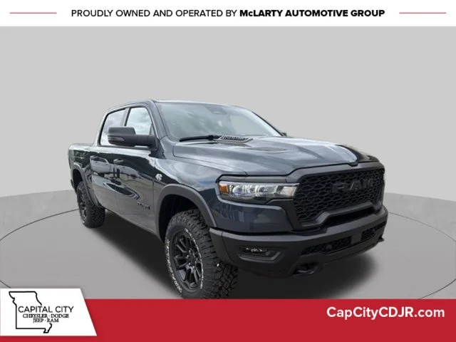 New 2026 Forged Blue Metallic Exterior Paint RAM Rebel image 1