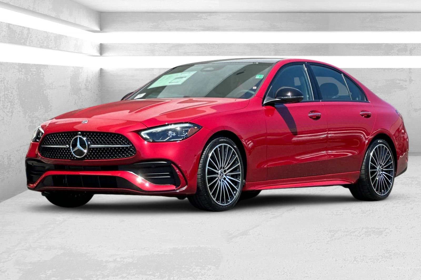 New 2026 Red Mercedes-Benz C 300 image 8