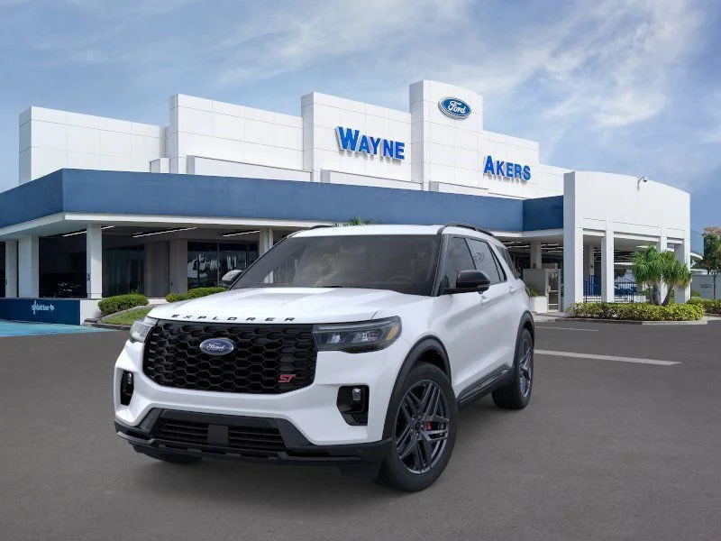 New 2026 Star White Metallic Tri-Coat Ford ST image 2