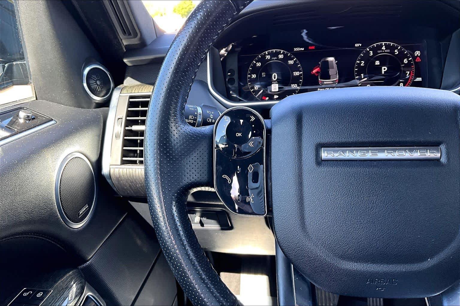 Used 2020 Borealis Black Metallic Land Rover HSE image 23