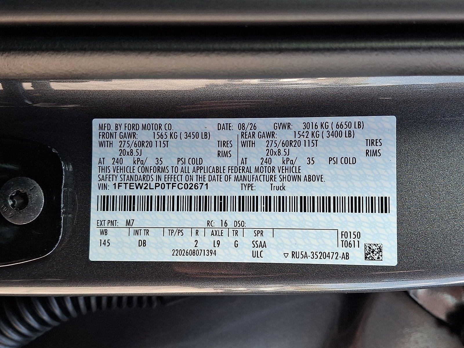 New 2026 Carbonized Gray Metallic Ford STX® image 19