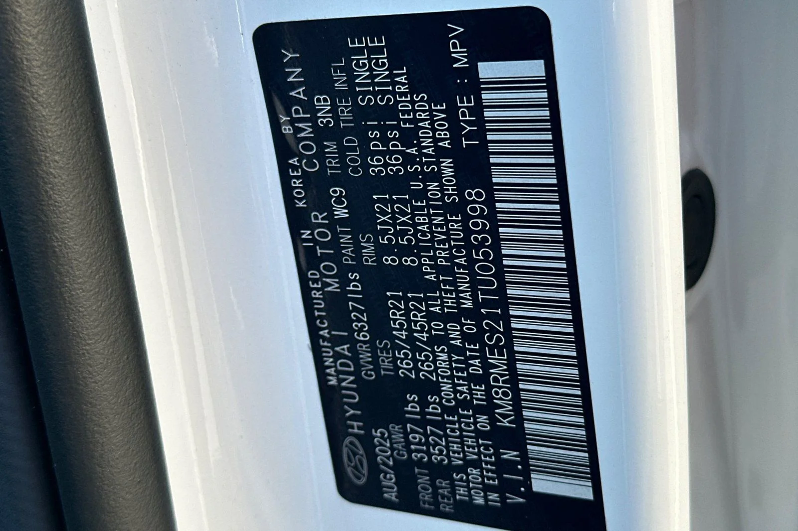 Certified Used 2026 Pearl Hyundai Calligraphy image 31