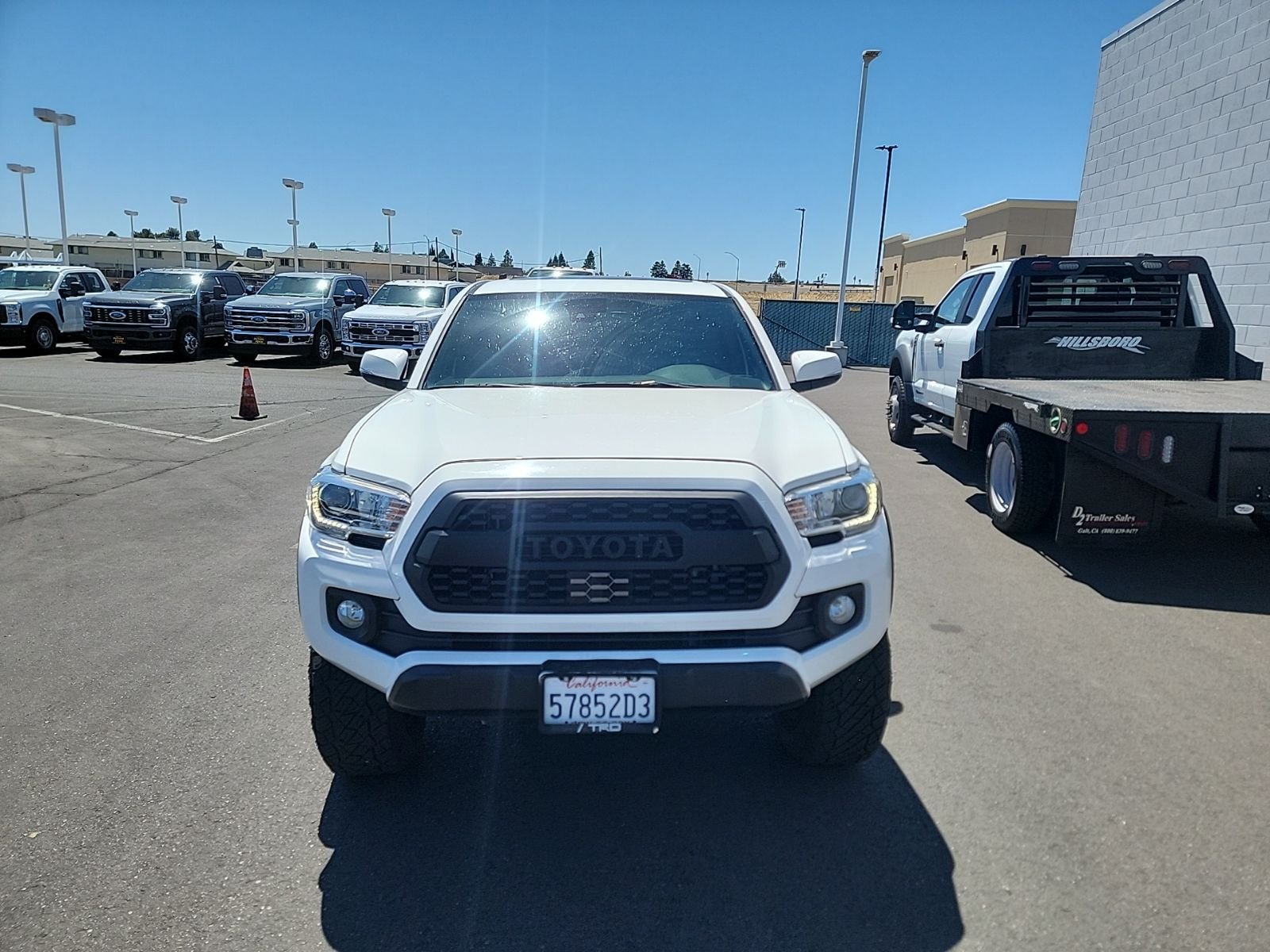 Used 2021 White Toyota TRD Off-Road image 7