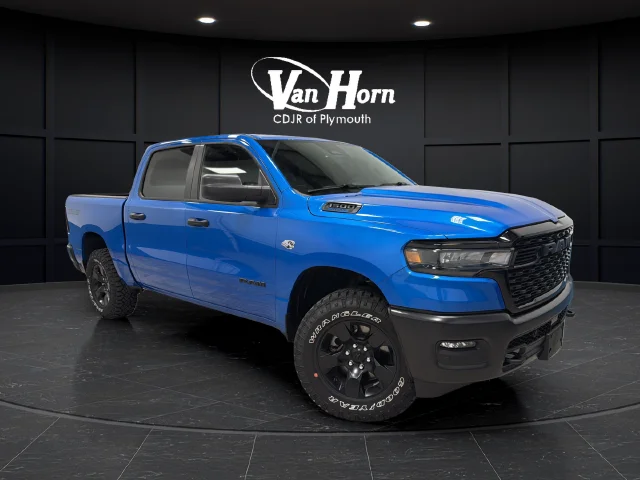 New 2026 Hydro Blue Pearl-Coat Exterior Paint RAM Warlock image 1