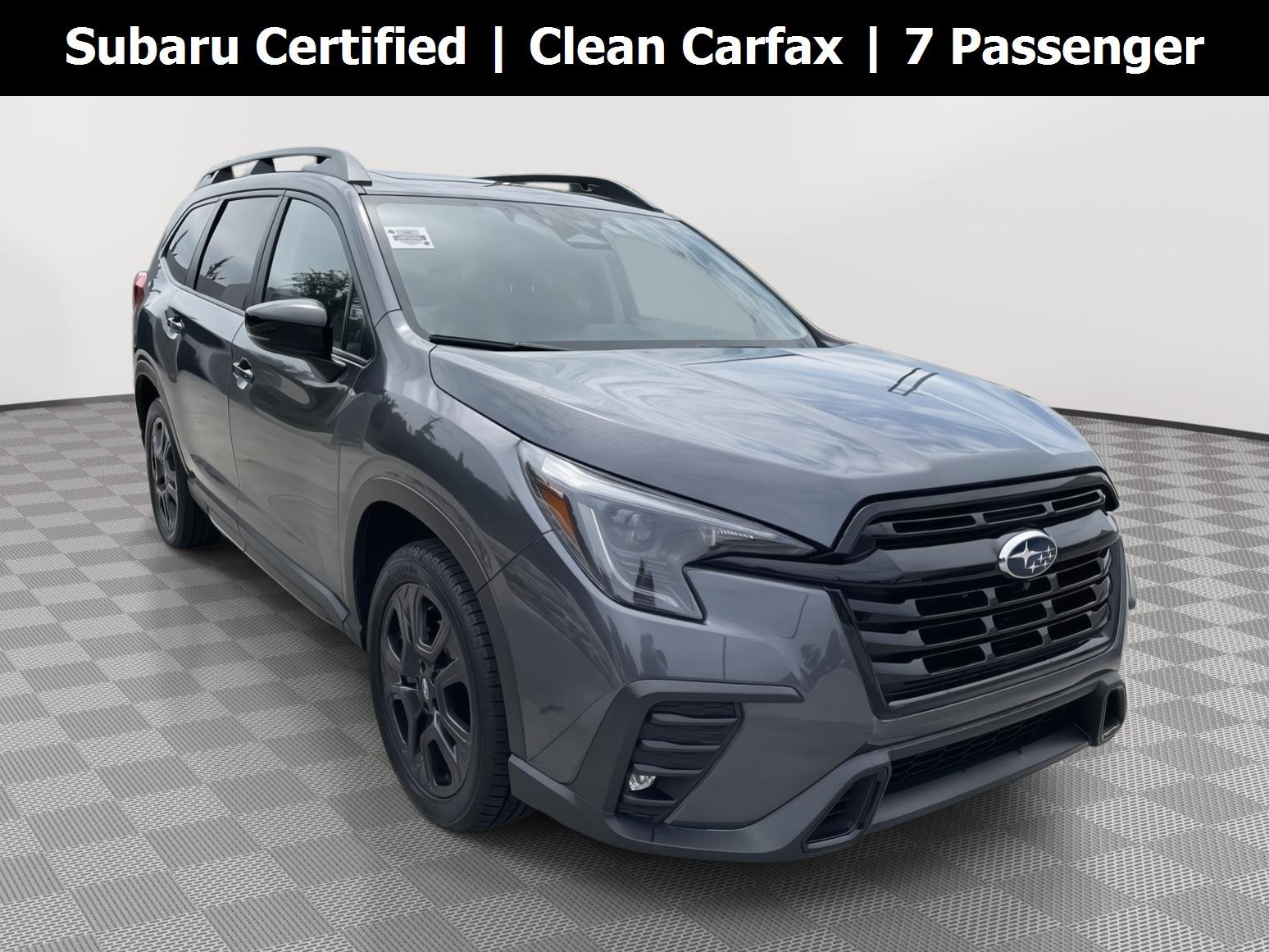 Used 2024 Magnetite Gray Metallic Subaru Onyx Edition Limited image 1