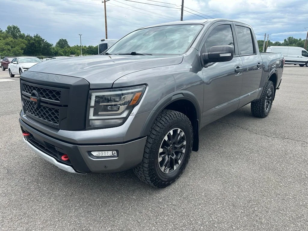 Used 2022 Gun Metallic Nissan PRO-4X image 1