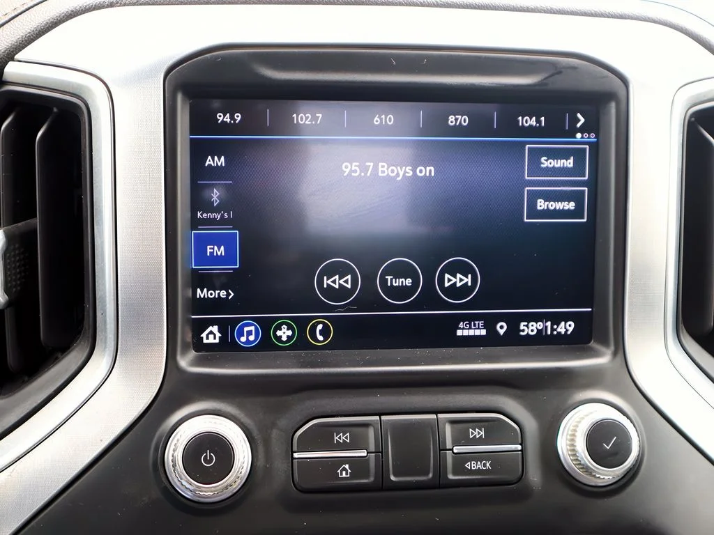 Used 2021 Cardinal Red GMC SLE image 18
