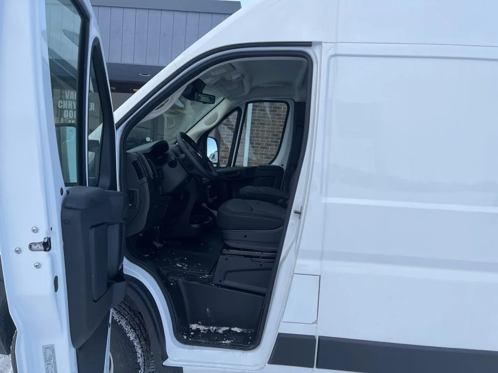 New 2025 Bright White Clearcoat RAM High Roof image 11