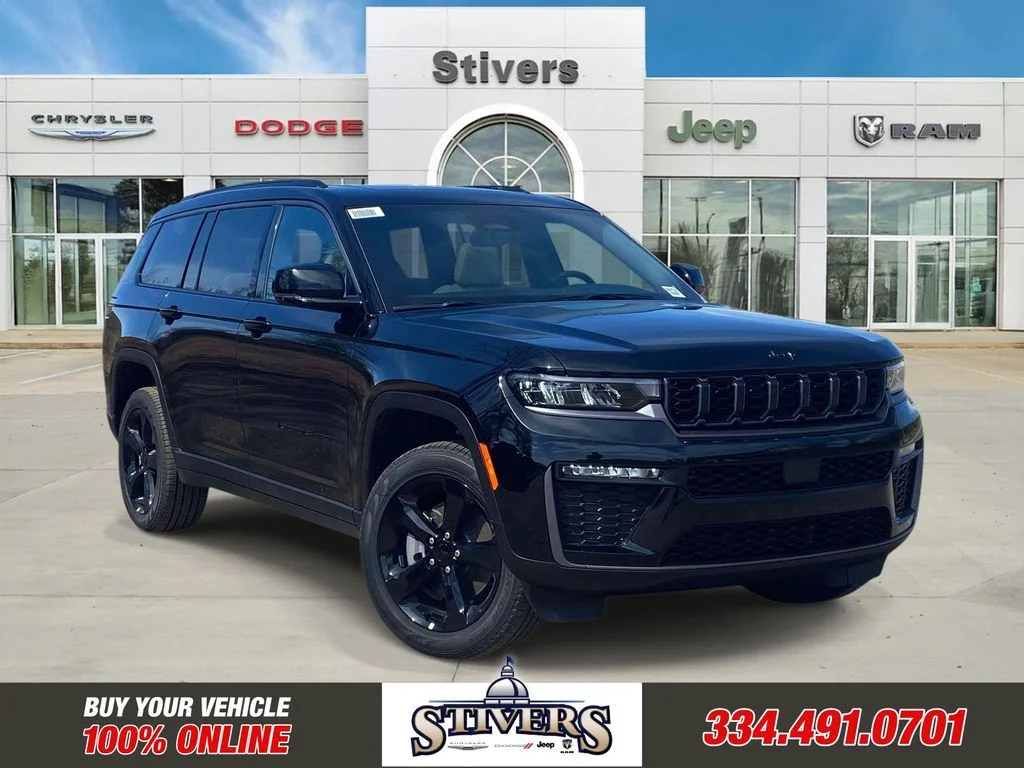 New 2026 Diamond Black Crystal Pearl-Coat Exterior Paint Jeep Limited image 1