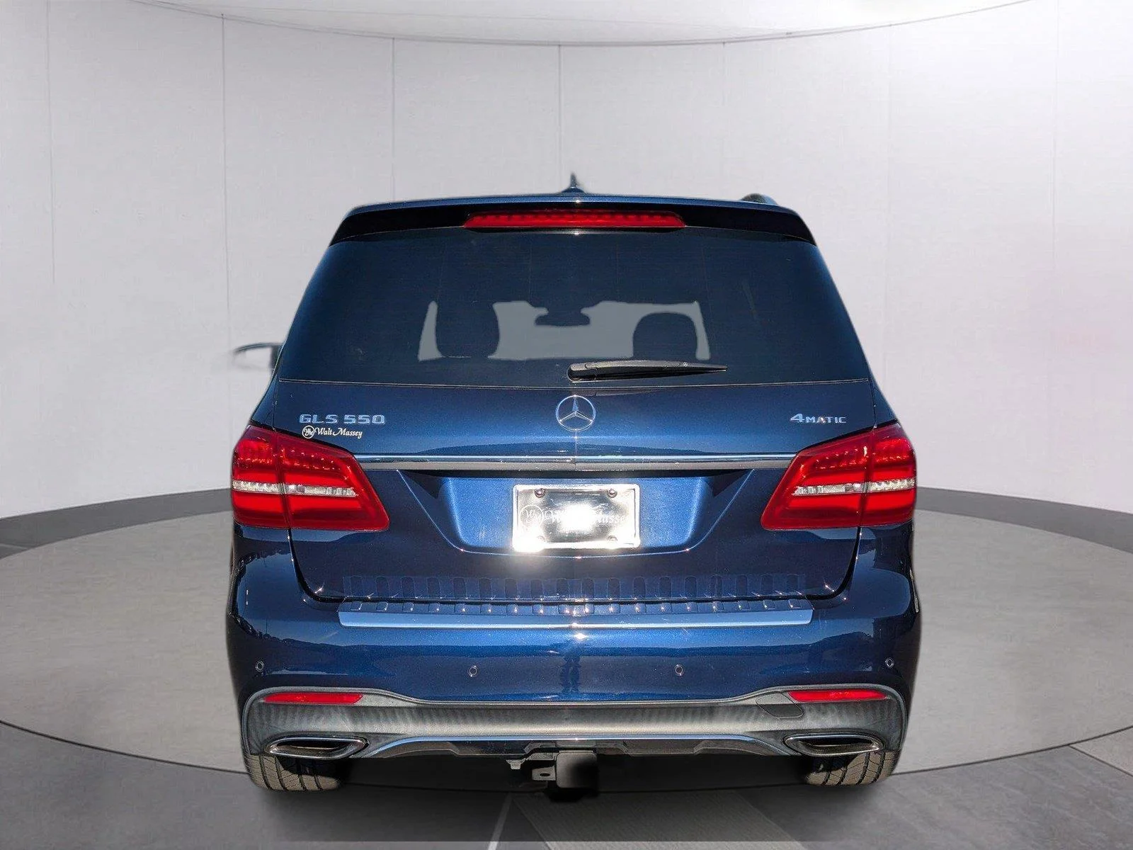 Used 2017 Lunar Blue Metallic Mercedes-Benz GLS 550 image 6