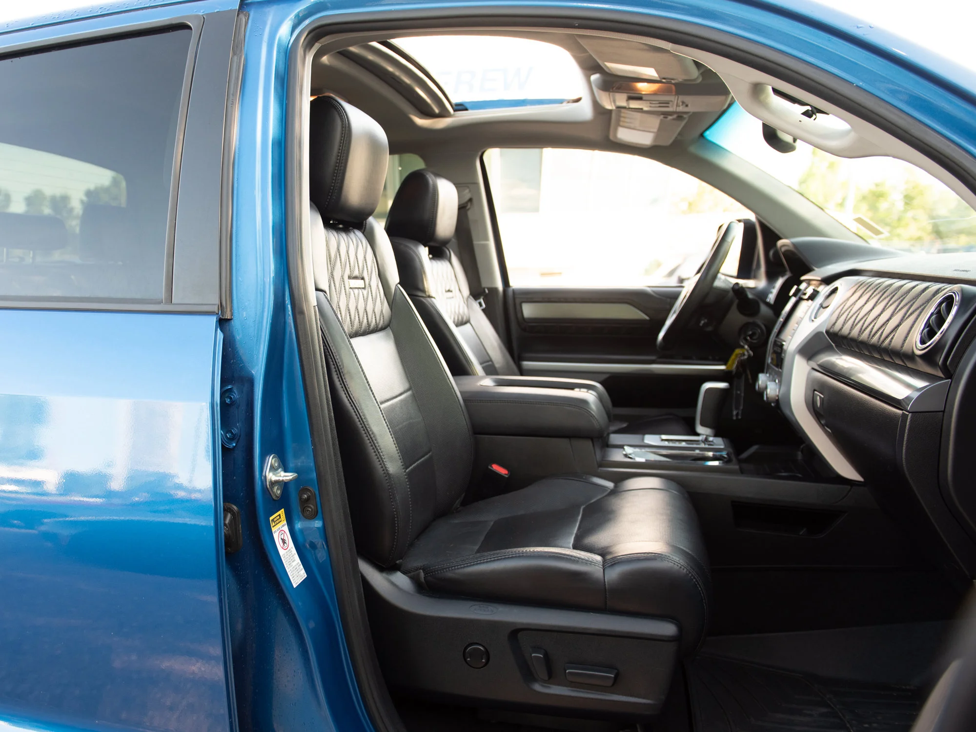 Used 2016 Blue Toyota Platinum* | Crew Max | image 13