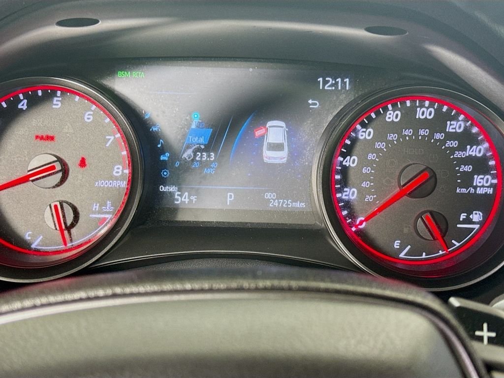 Used 2023 Midnight Black Metallic Toyota XSE image 12
