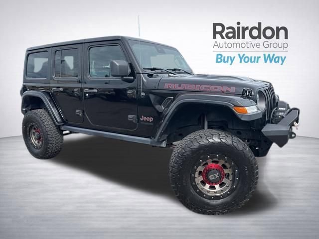 Used 2019 Black Clearcoat Jeep Rubicon image 1