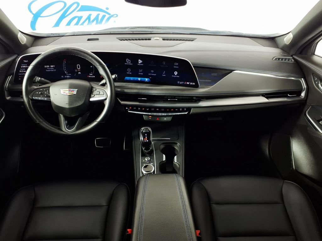Used 2025 Crystal White Tricoat Cadillac Sport image 12