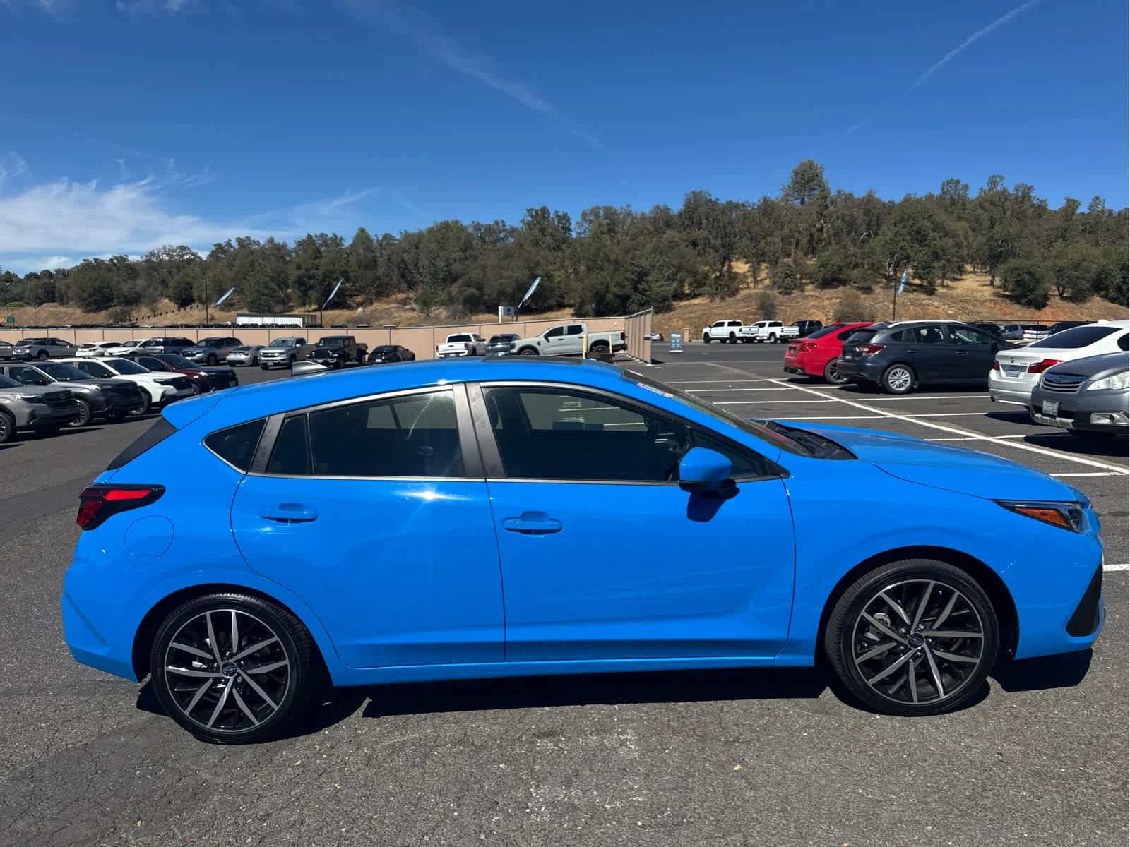 Used 2025 Oasis Blue Pearl Subaru Sport image 4