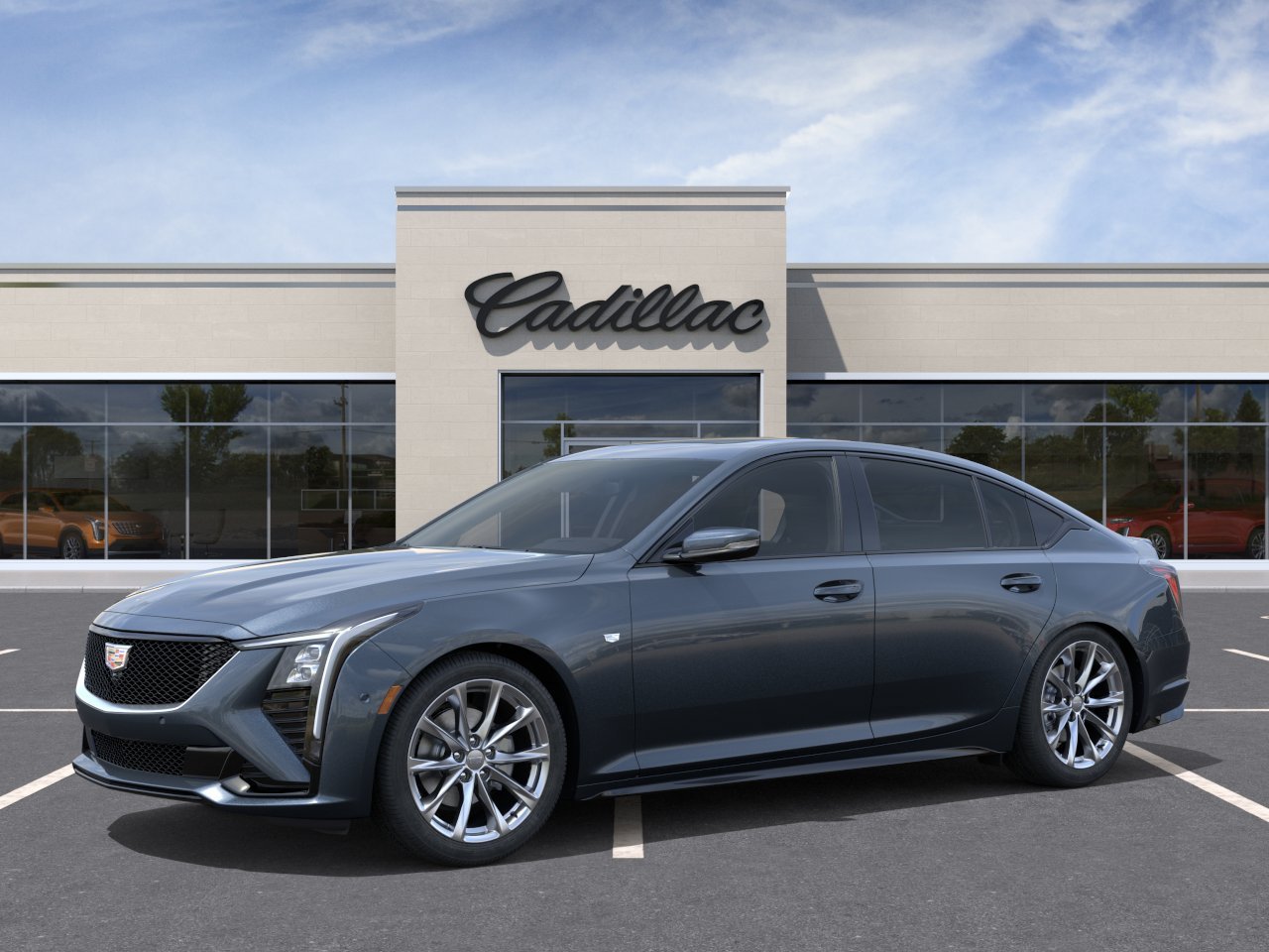 New 2026 Deep Space Metallic Cadillac Sport image 2