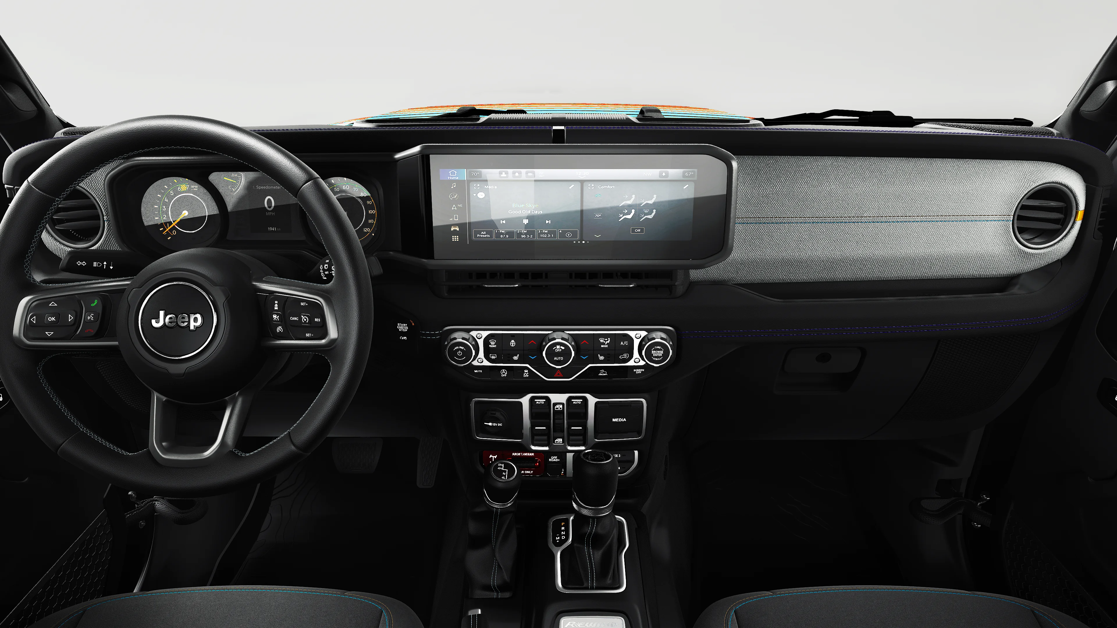 New 2027 Black Clear-Coat Paint Jeep Rewind image 4