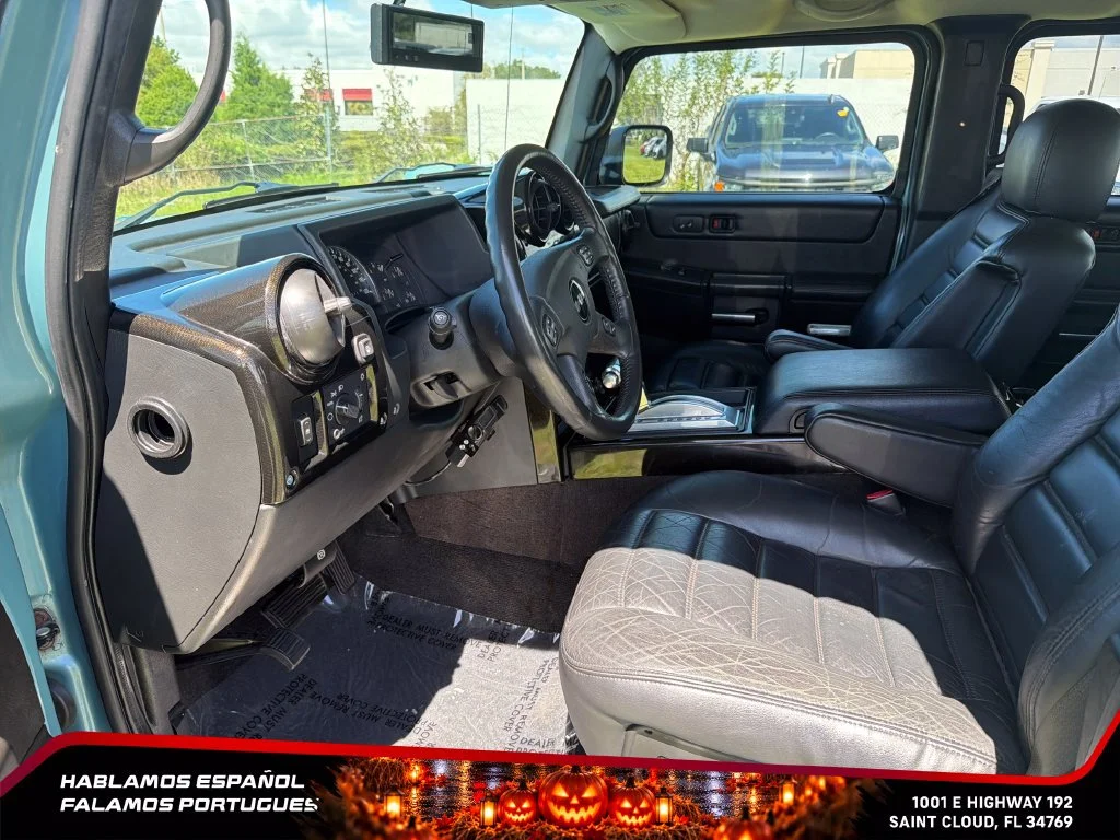 Used 2007 Glacier Blue Metallic HUMMER SUT image 14