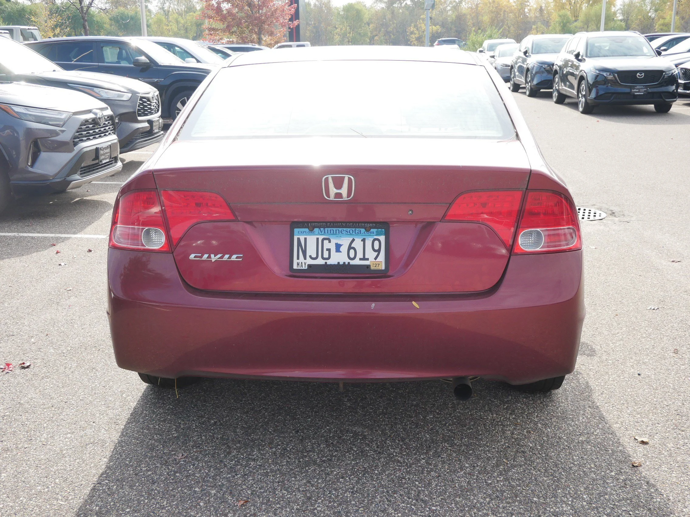 Used 2007 Red Honda LX image 6