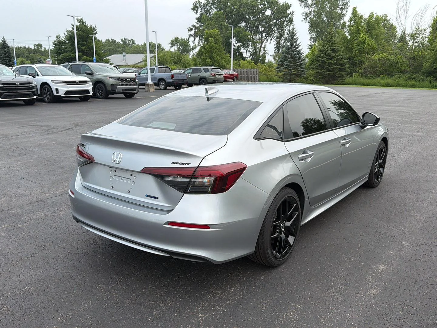 Used 2026 Solar Silver Metallic Honda Sport image 5