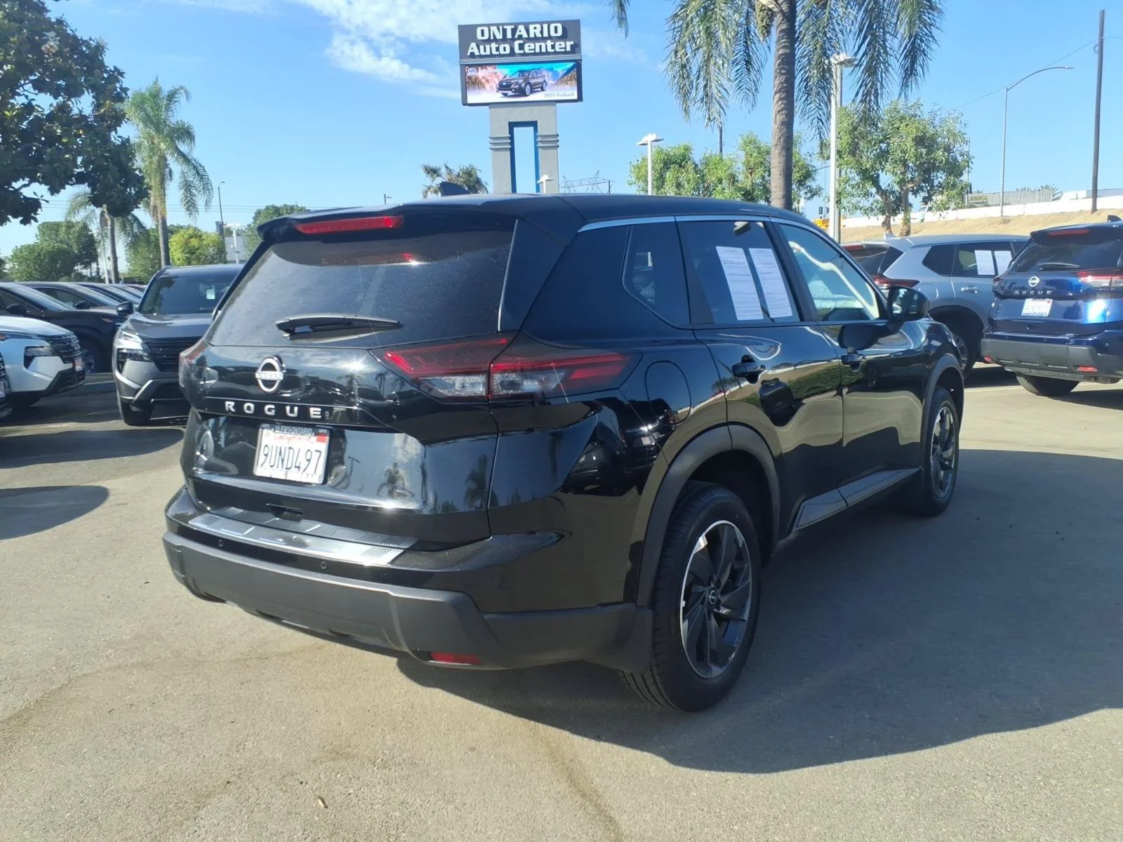 Certified Used 2025 Super Black Nissan SV image 6