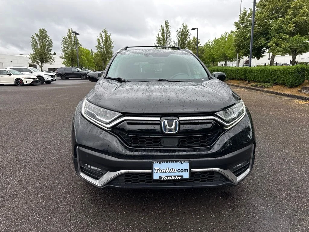 Used 2021 Crystal Black Pearl Honda Touring image 2