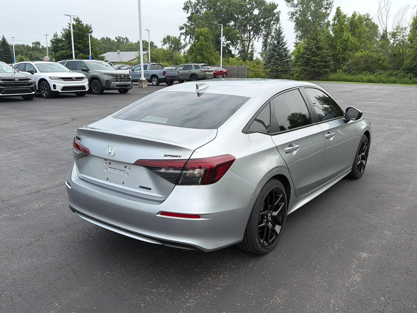 Used 2026 Solar Silver Metallic Honda Sport image 5