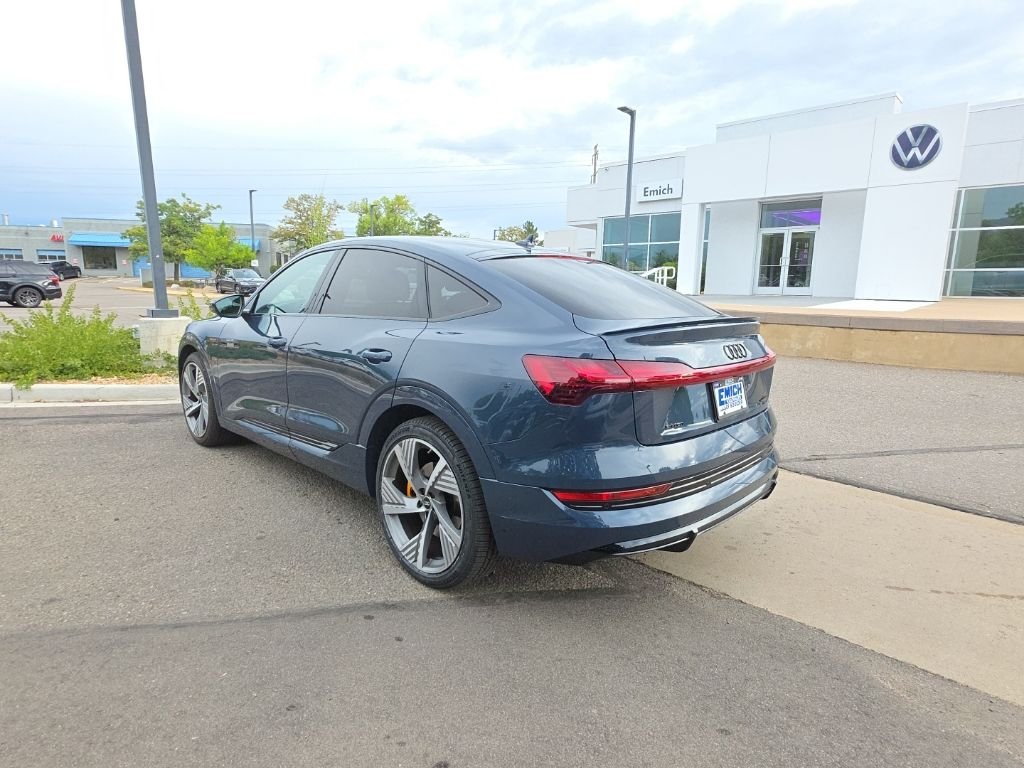 Used 2023 Blue Metallic Audi S line Prestige image 3