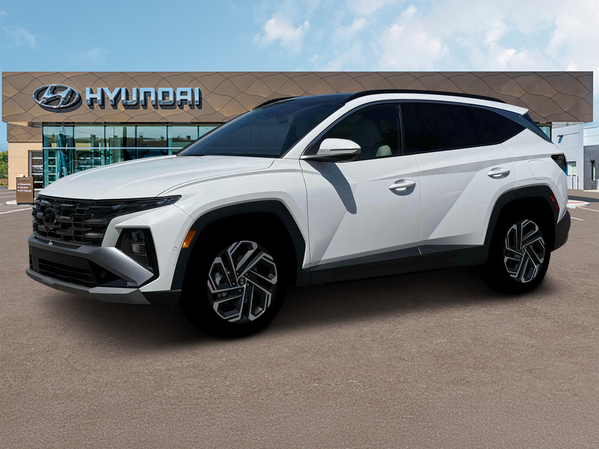 New 2026 White Hyundai Limited FWD image 2