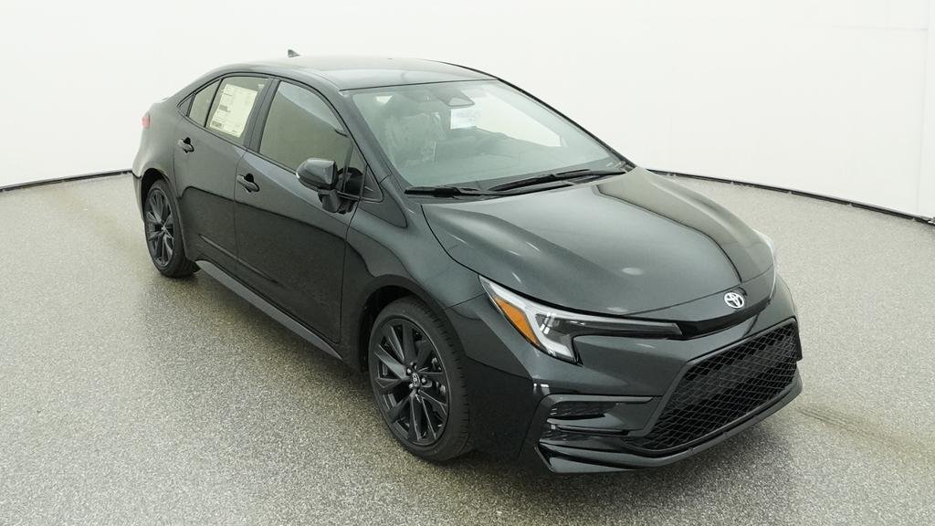 New 2026 Midnight Black Metallic Toyota Hybrid SE image 10