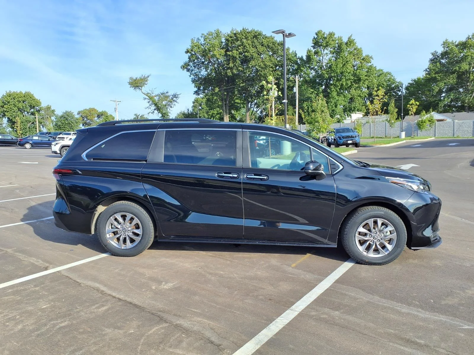 Certified Used 2026 Midnight Black Metallic Toyota XLE image 2