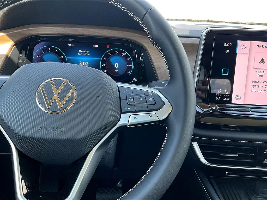 New 2026 Black Volkswagen SE w/Technology image 35
