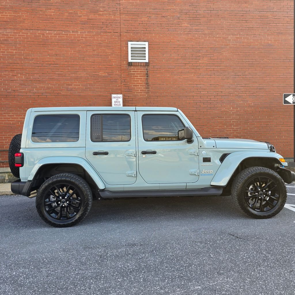 Used 2024 Jeep Wrangler 4xe Sahara 4XE with VIN 1C4RJXP69RW209898 for sale in Harrisonburg, VA