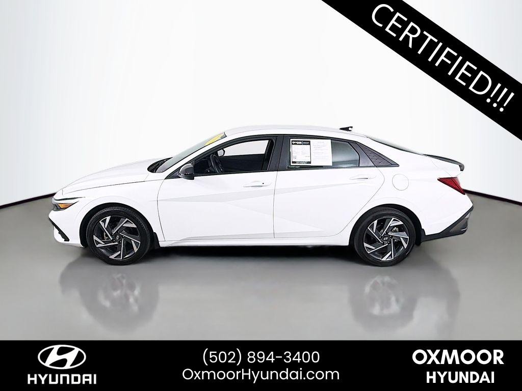 Certified Used 2025 Serenity White Hyundai SEL Sport image 4