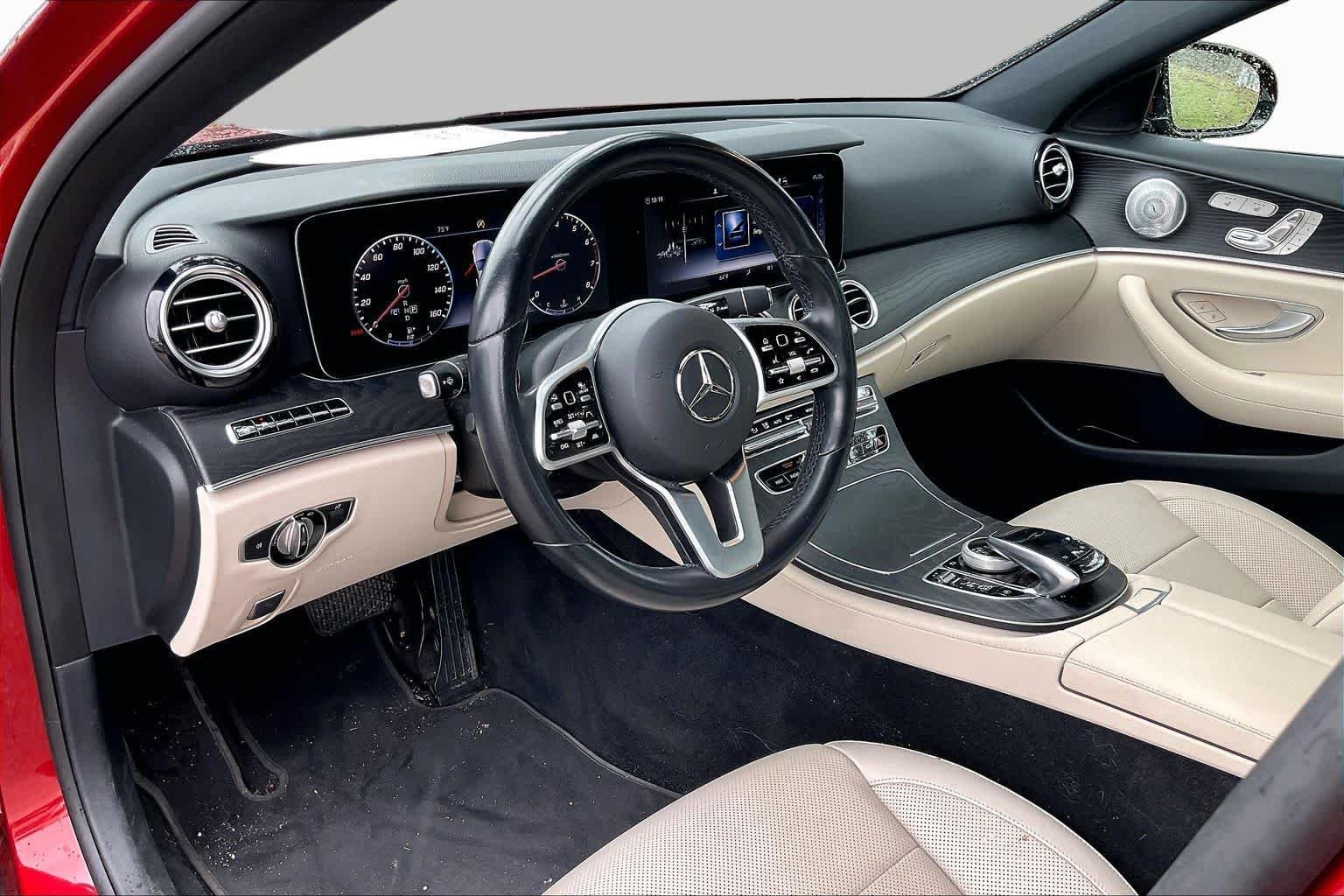 Used 2020 designo Cardinal Red Metallic Mercedes-Benz E 350 image 17